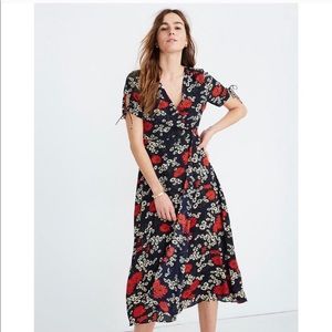 Madewell Midi Dress - Hillside Daisies, Size 4